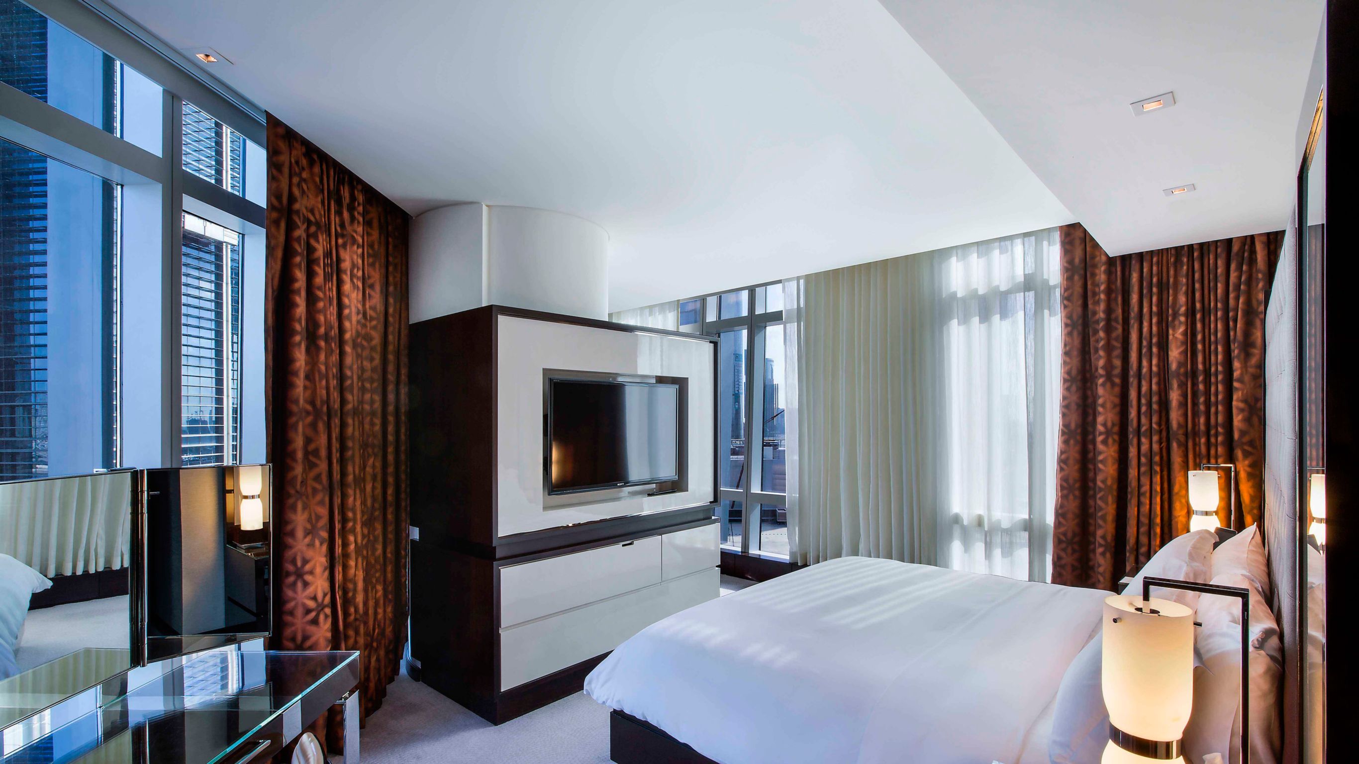 Deluxe two bedroom suite bedroom